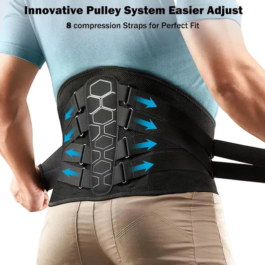 Adjustable Lower Back Support Brace For Pain Relief,Sciatica & Posture