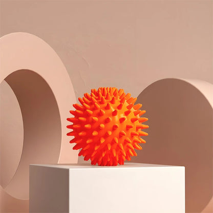 Foot massage ball with spikes pilates yoga Sports Fitness Muscle Relaxation  massage ball plantar fasciitis therapy ball AMQ001